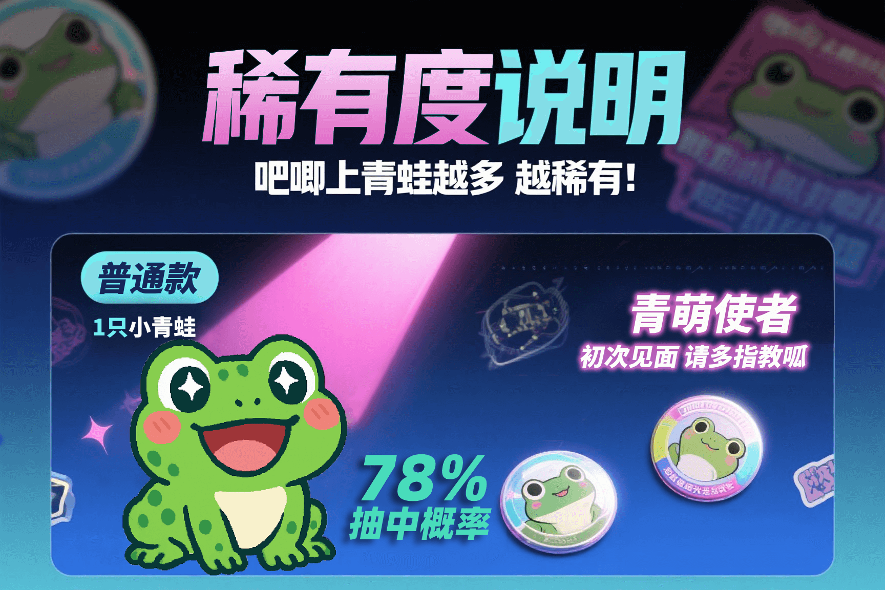扫吧唧稀有度说明 - 二次元周边购买指南